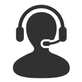 customer-support (1) Icon of a person with a headset and microphone, representing customer service or support.